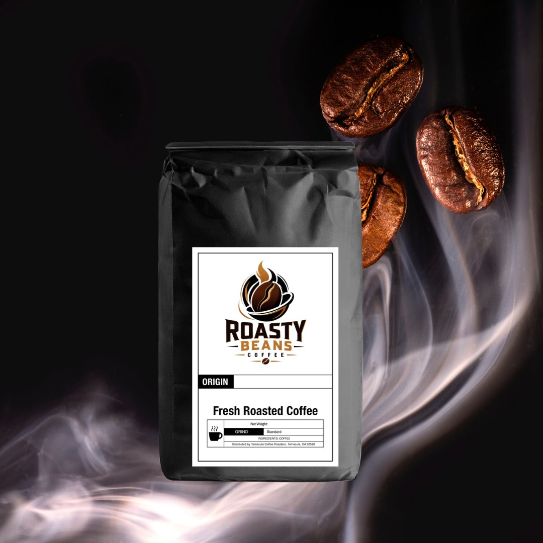 Roasty Beans Coffee Facebook ad: Tired of bitter, bland, grocery store coffee?