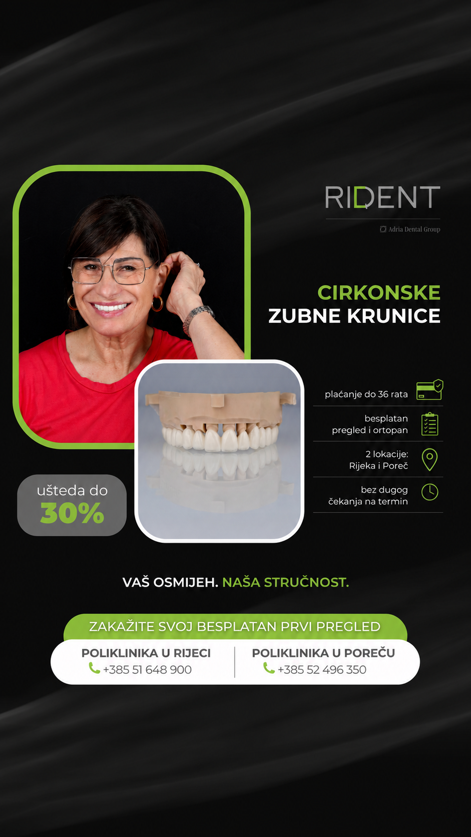 Rident Hrvatska Facebook ad