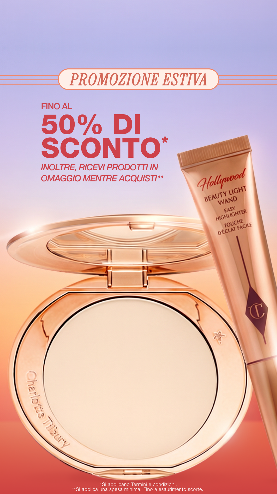 Charlotte Tilbury Facebook ad