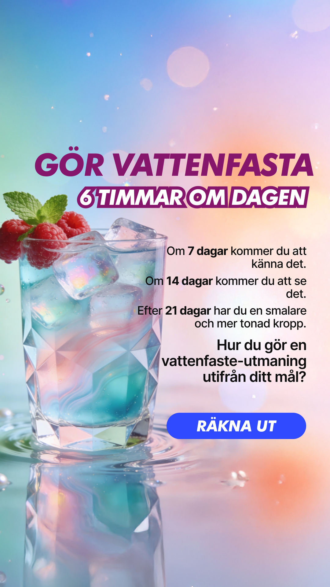 Simple Fasting App Facebook ad