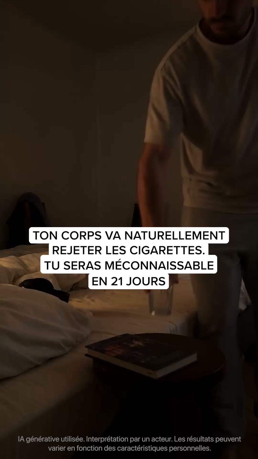 Hypnosis to Stop Smoking Facebook ad: Arrêtez de fumer avec l’hypnothérapie