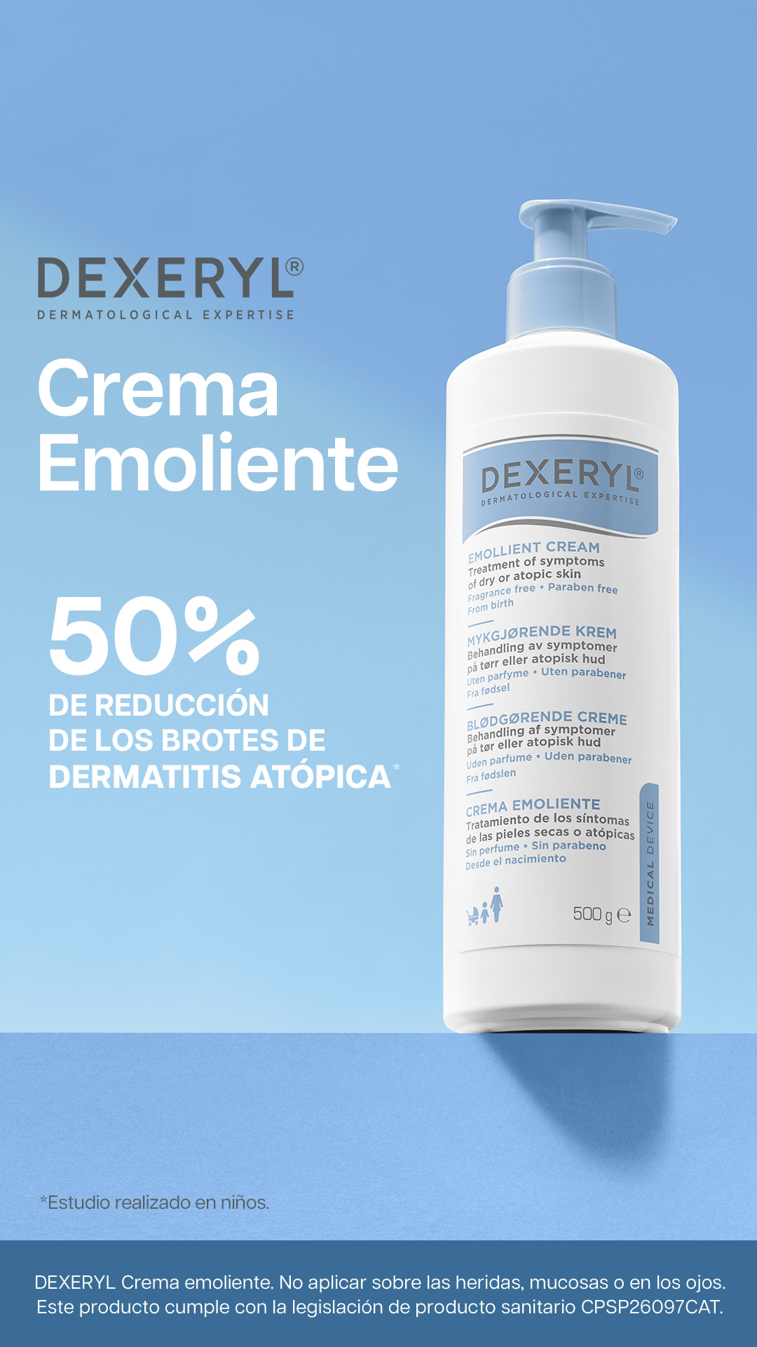 Dexeryl Spain Facebook ad from Jun 5, 2026