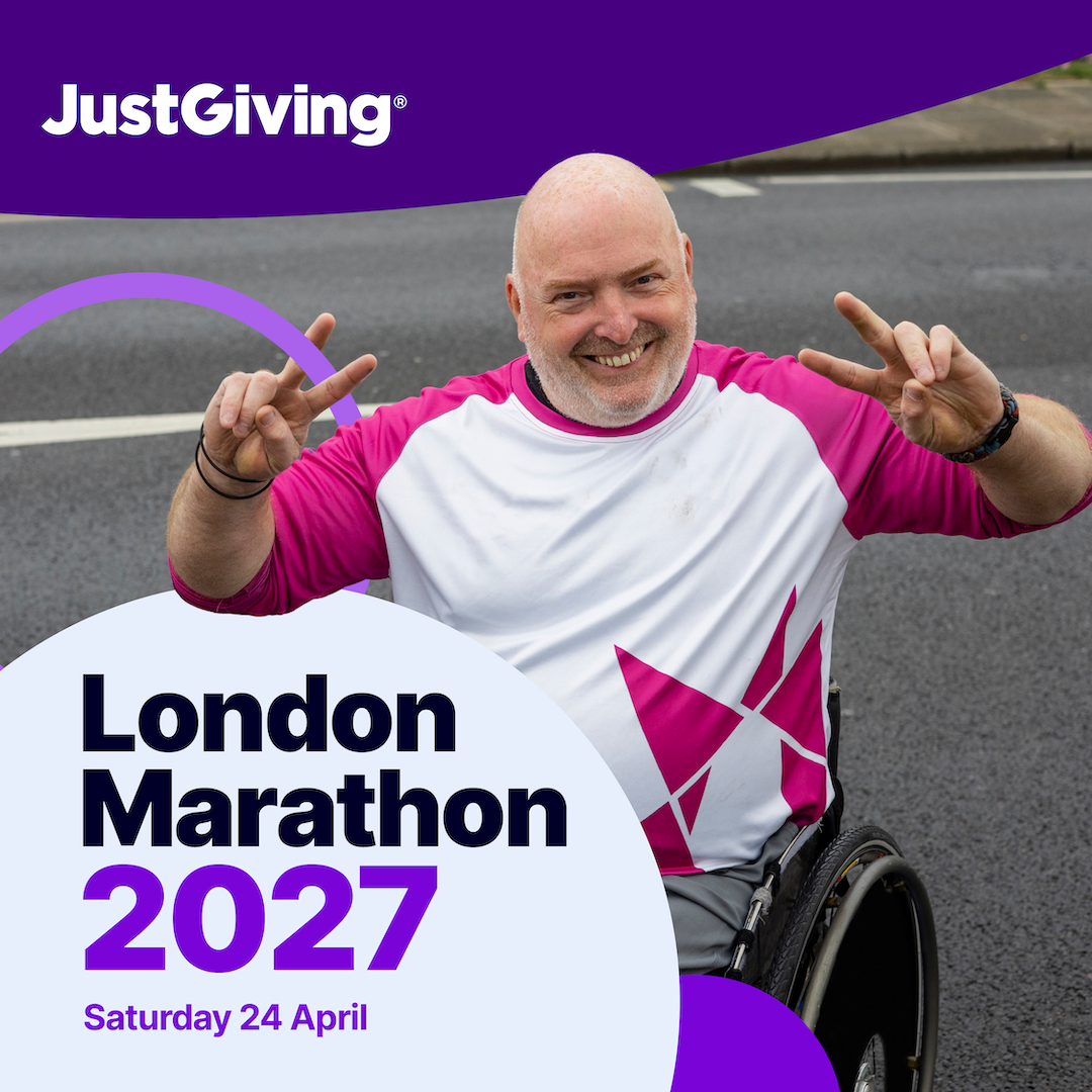 JustGiving Facebook ad