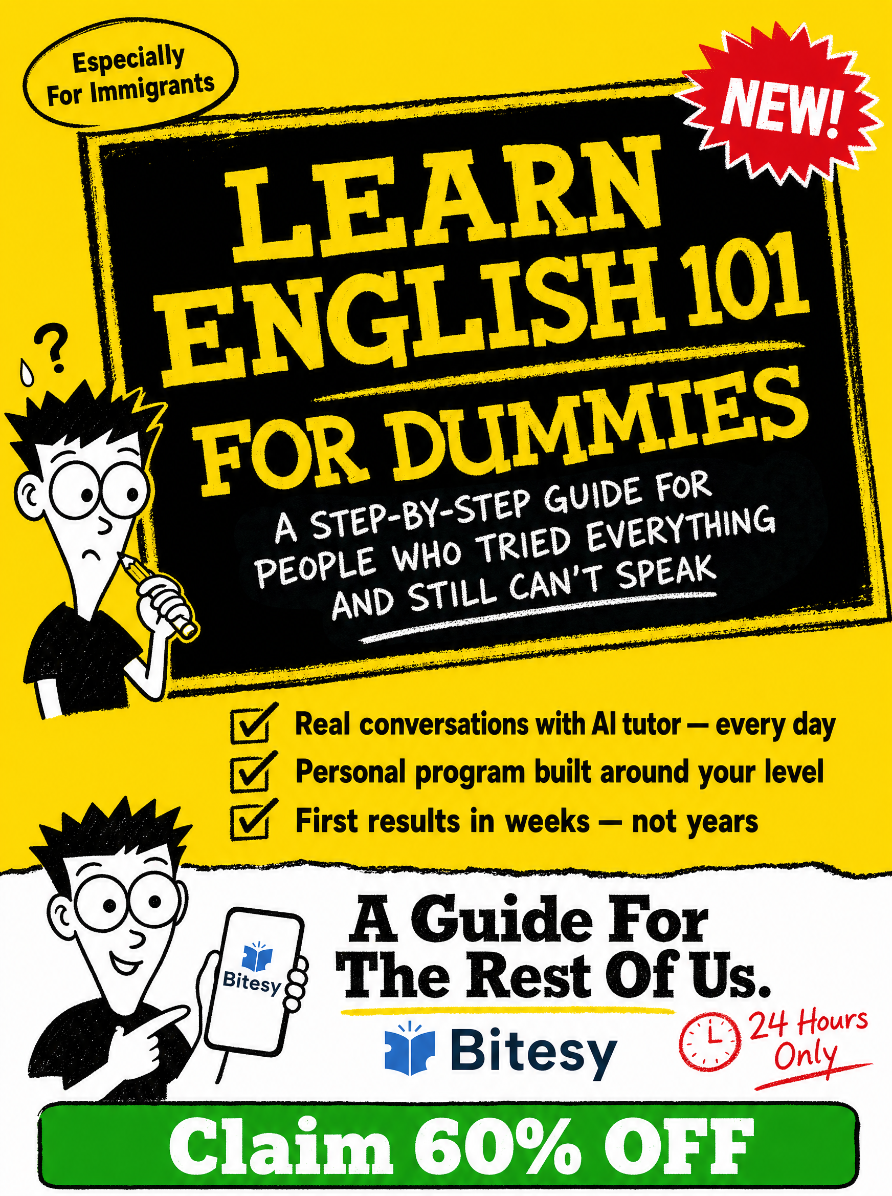 Bitesy - Speak with Confidence Facebook ad