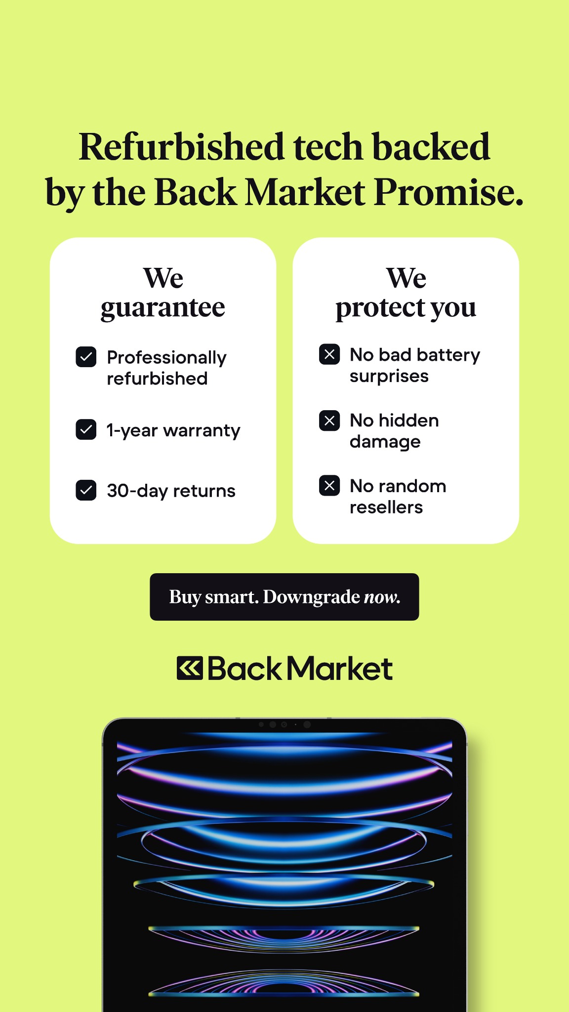 Back Market Facebook ad
