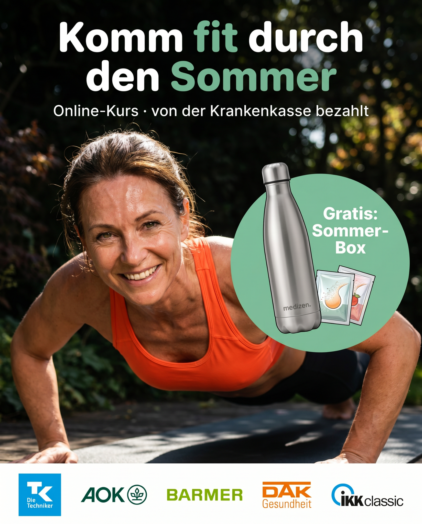 Medizen Fitness App Facebook ad