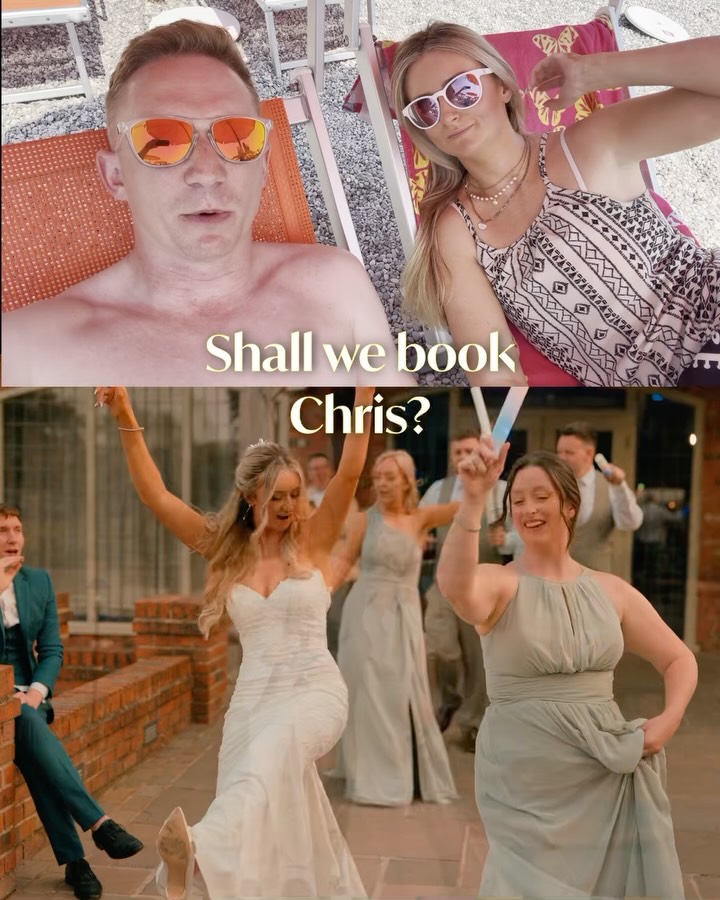 Spice Wedding Films Facebook ad: ‘Have a conversation with Chris & you’ll realise…