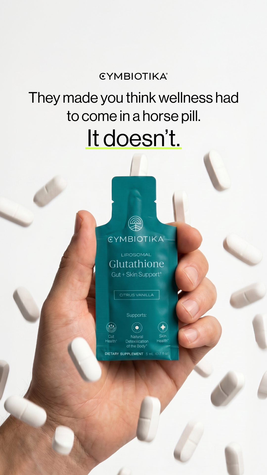Cymbiotika Facebook ad