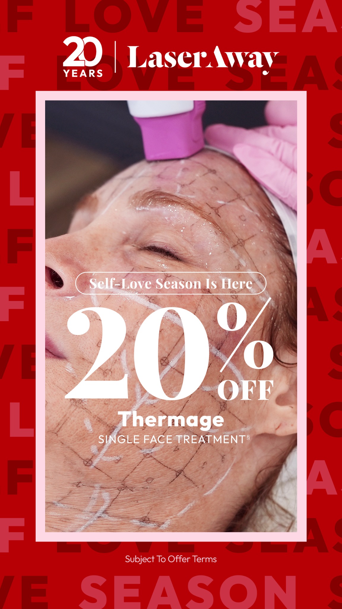 LaserAway Facebook ad