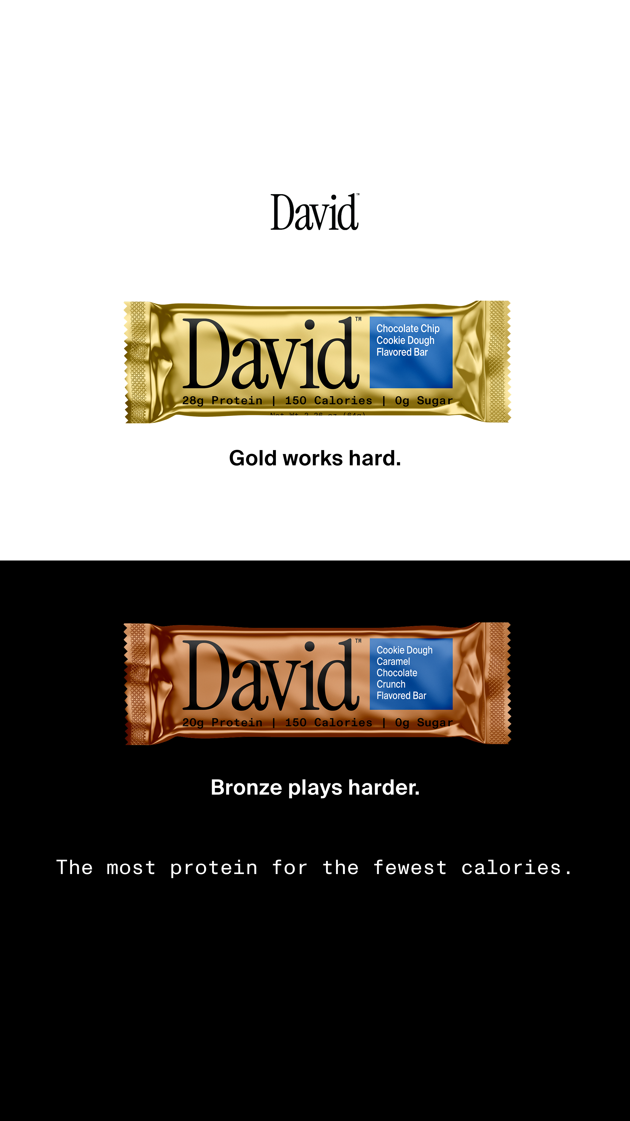 David Protein Facebook ad
