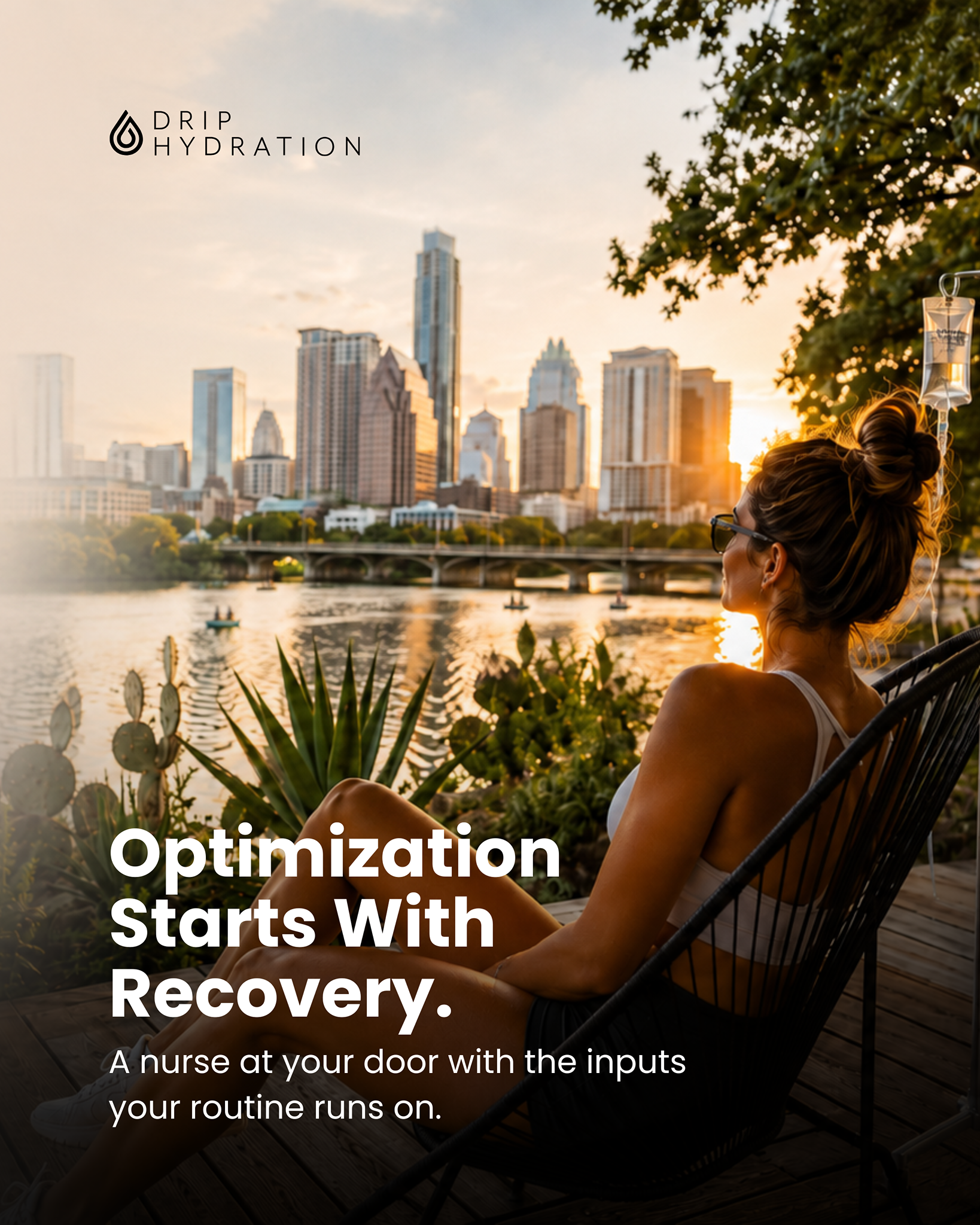 Drip Hydration Facebook ad
