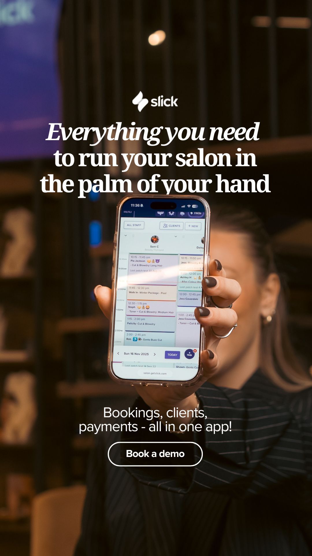 Slick Facebook ad