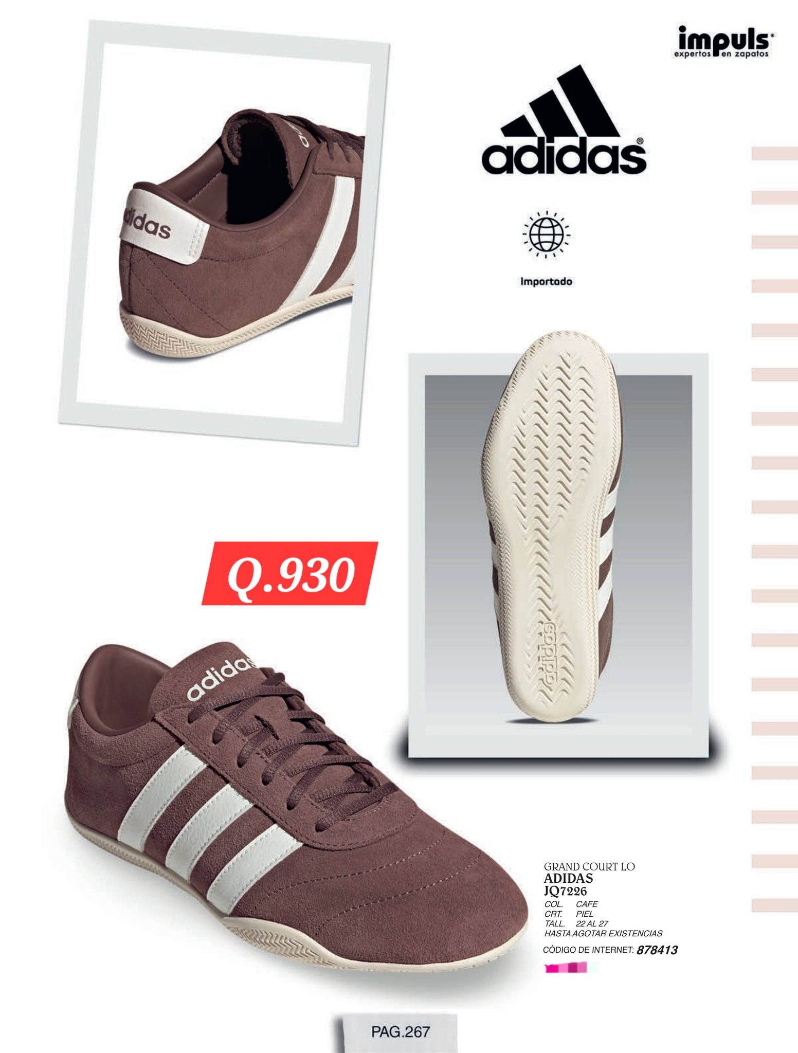 Impo CLZ Facebook ad: Calzado casual para Dama