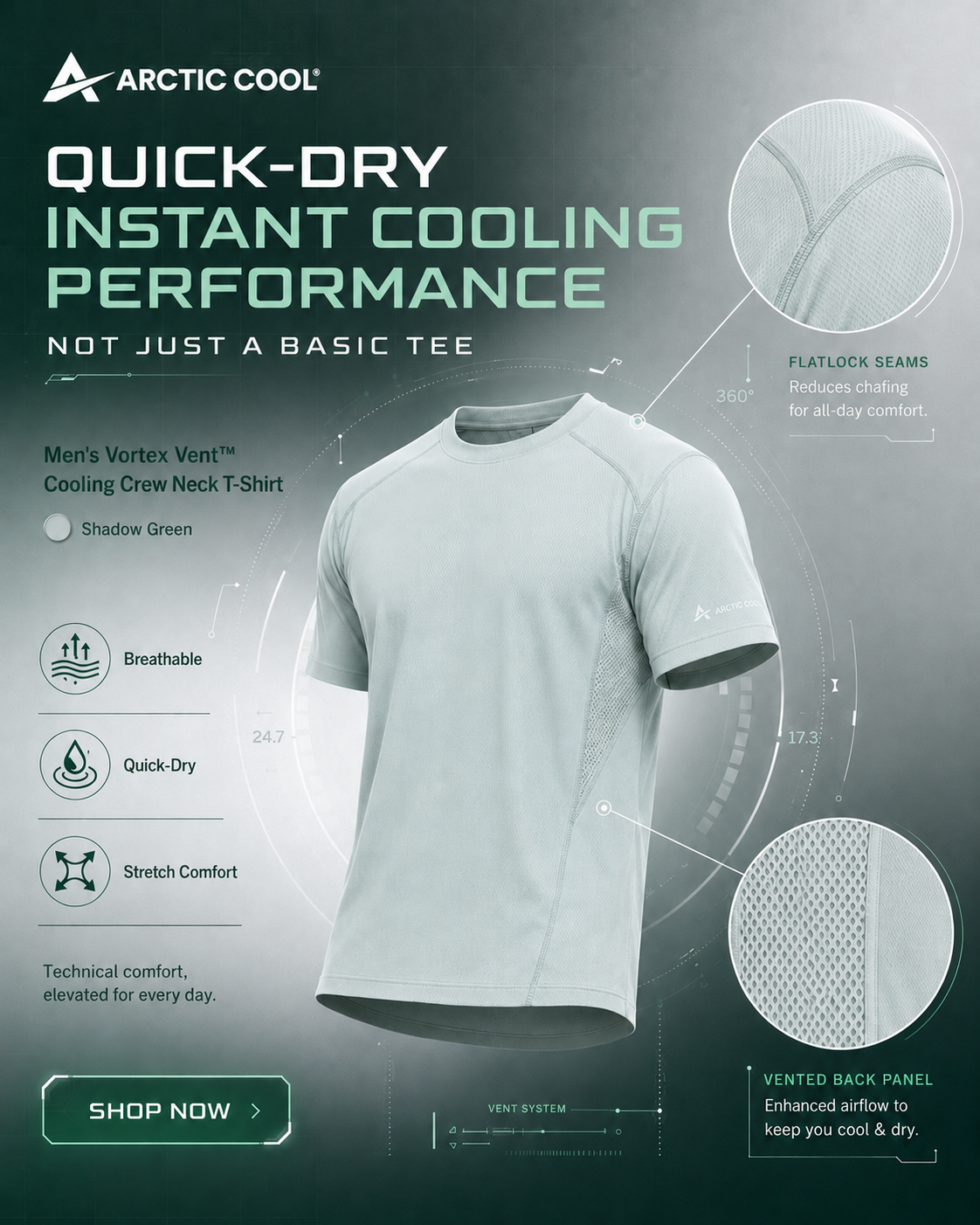 Arctic Cool Facebook ad