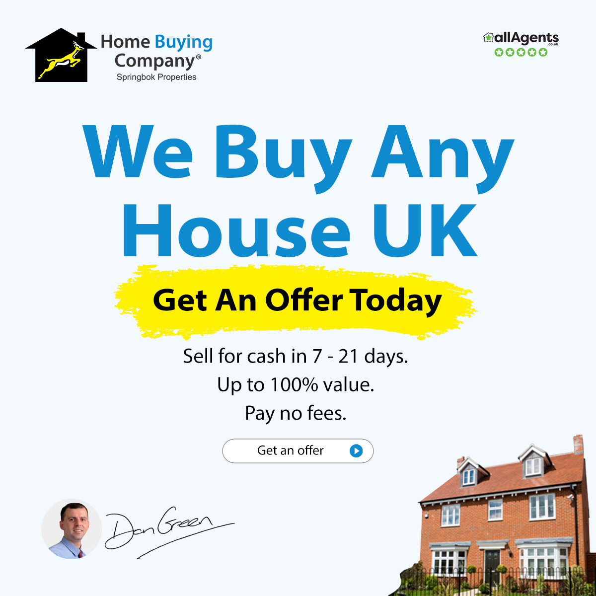 Springbok Properties Facebook ad: Get An Offer For Your Property >
