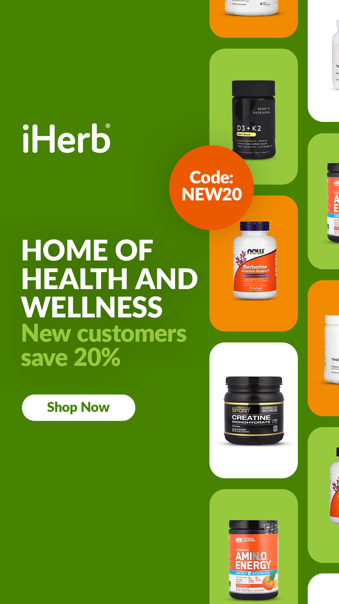 iHerb Facebook ad