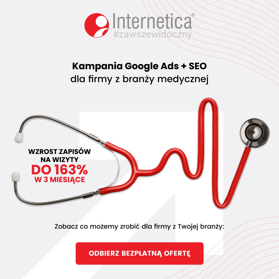 Internetica Facebook ad: Wypełnij Formularz. Oddzwonimy