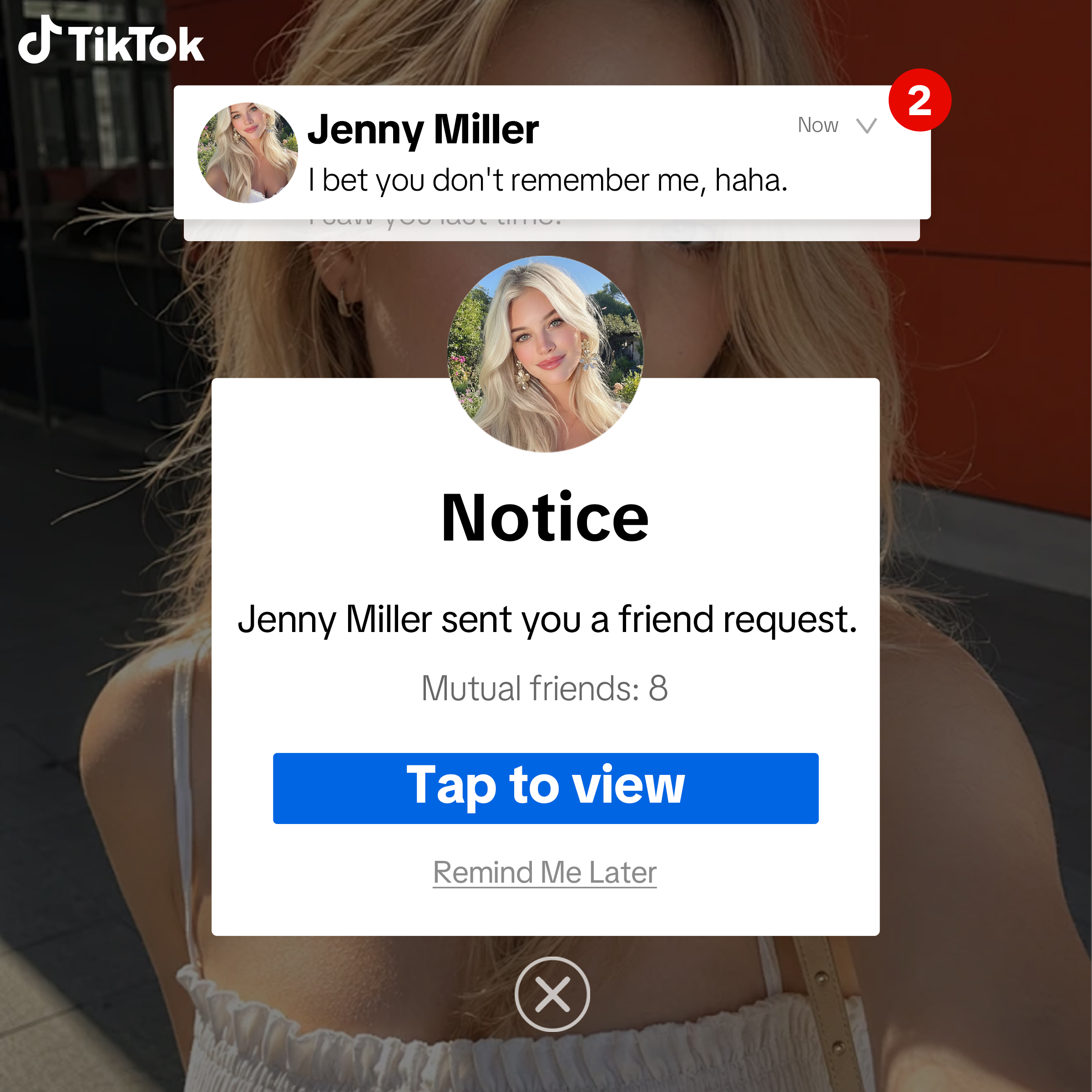 TikTok - US Facebook ad