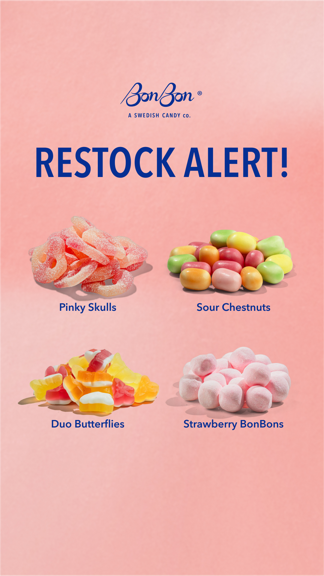 BonBon - A Swedish Candy Co. Facebook ad