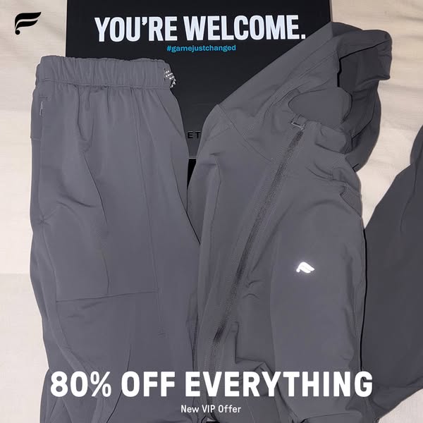 Fabletics Men Facebook ad: NEW
