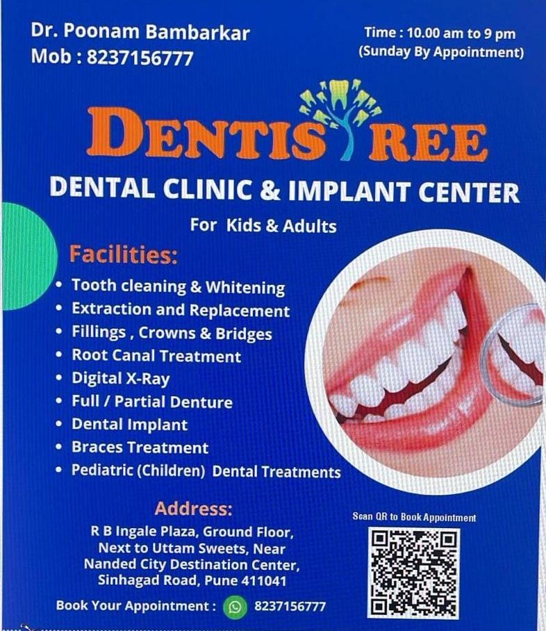Dentistree Dental Clinic at Nanded City Facebook ad: A Family Dental Clinic in Nanded City, Sinhgad…