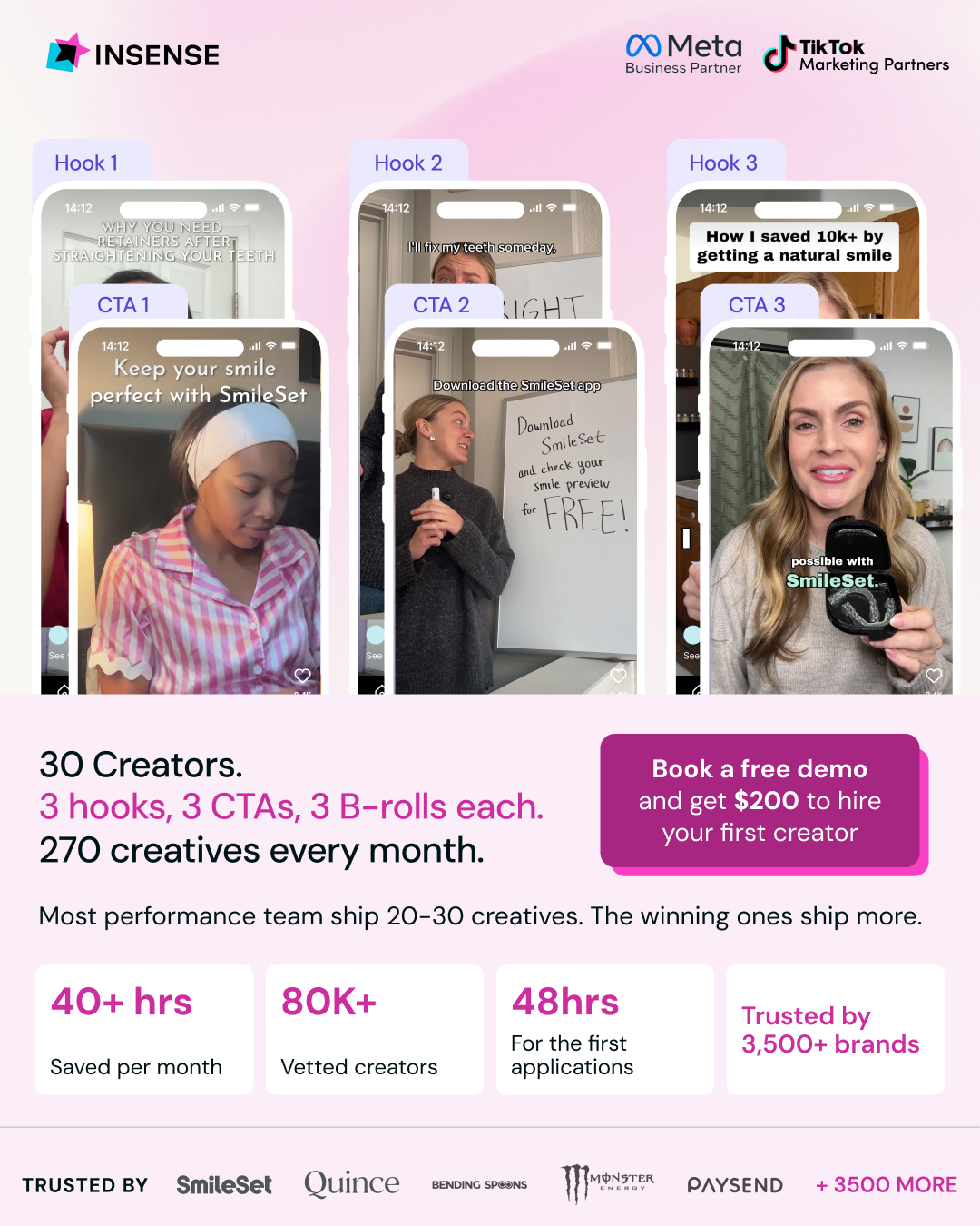 Insense Facebook ad