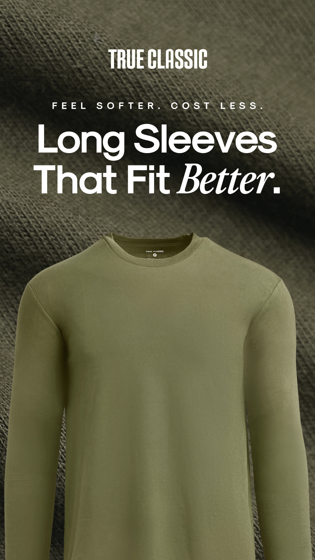 True Classic Facebook ad