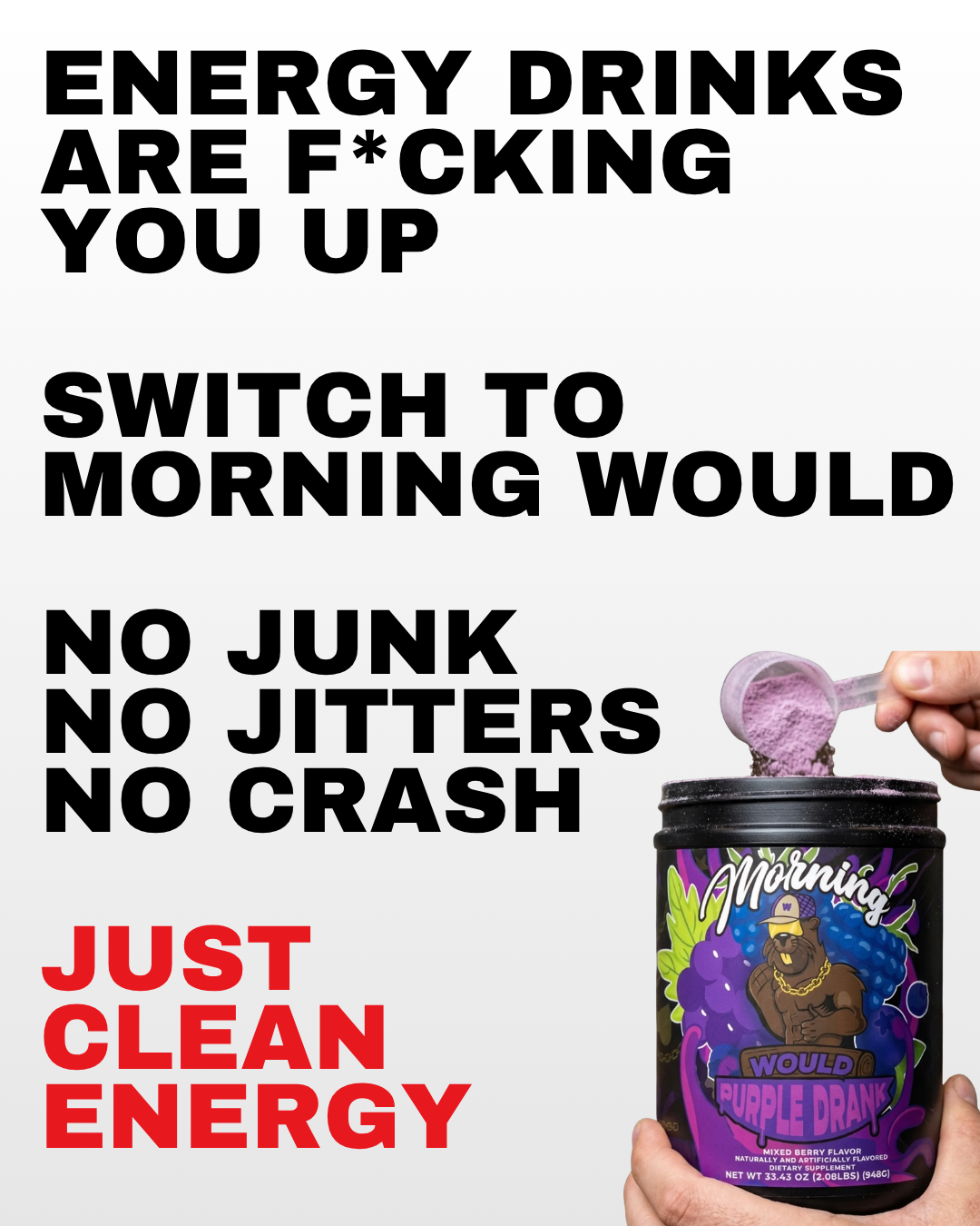 Morning Would Facebook ad
