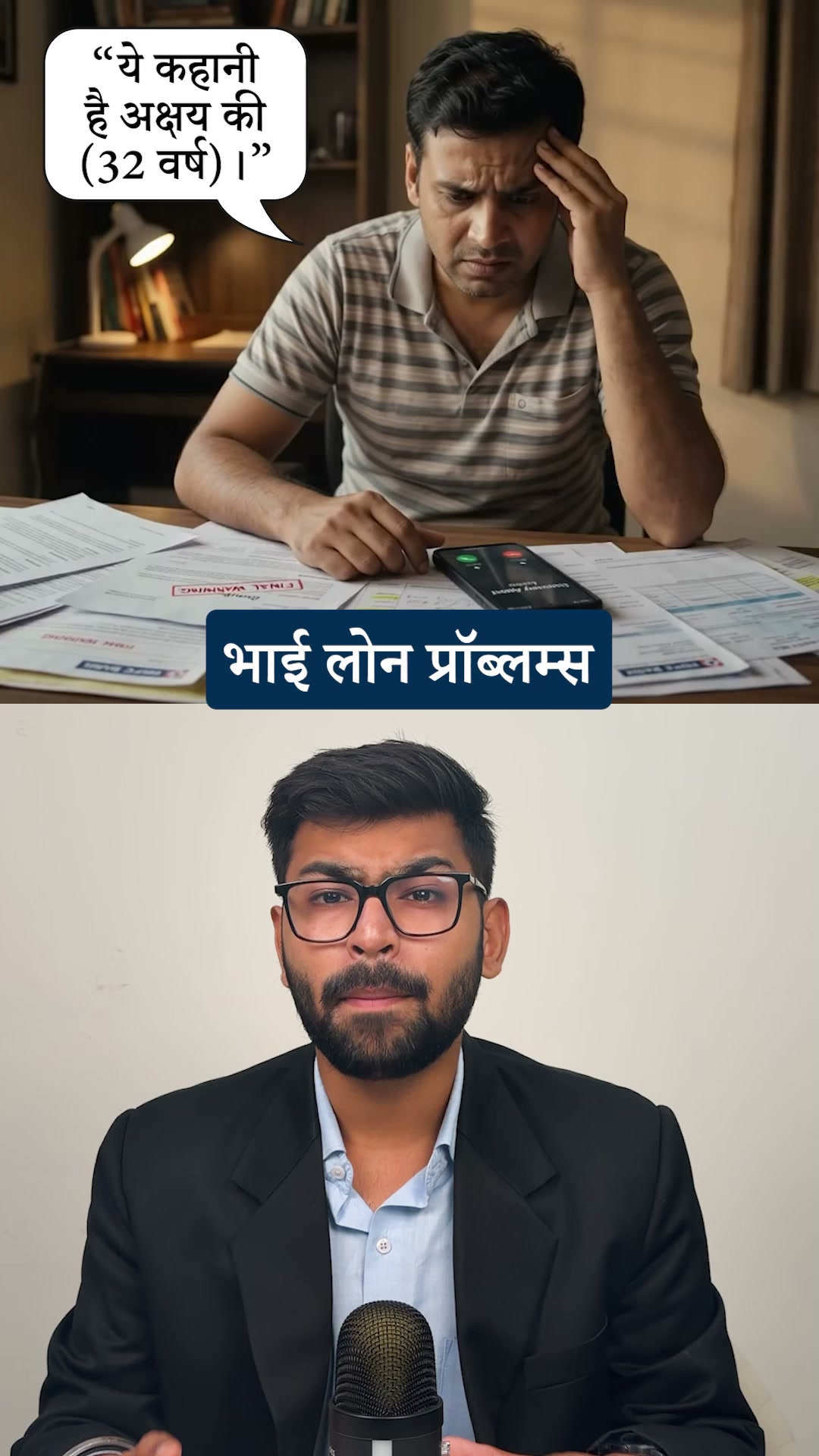 ExpertPanel Facebook ad: Loan और Credit Card Dues का One-Stop Solution!