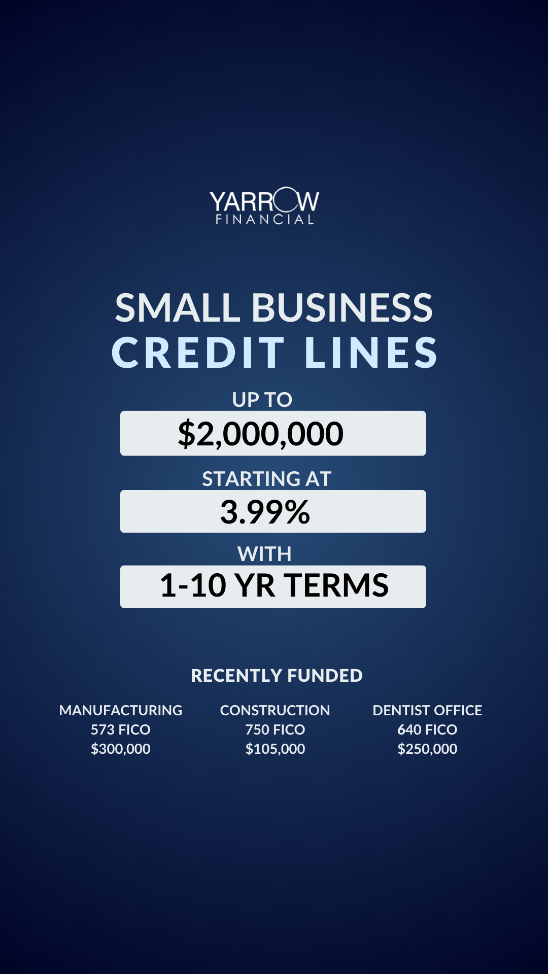 Yarrow Financial Facebook ad