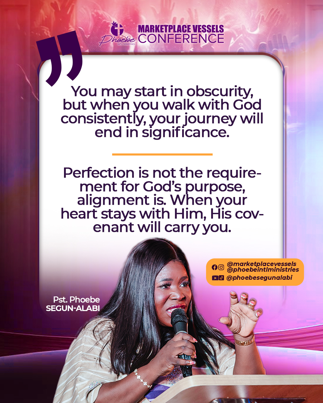Phoebe Int'l Ministries - PIM Facebook ad: Market Place Vessels Conference (@marketplacevessels) •…