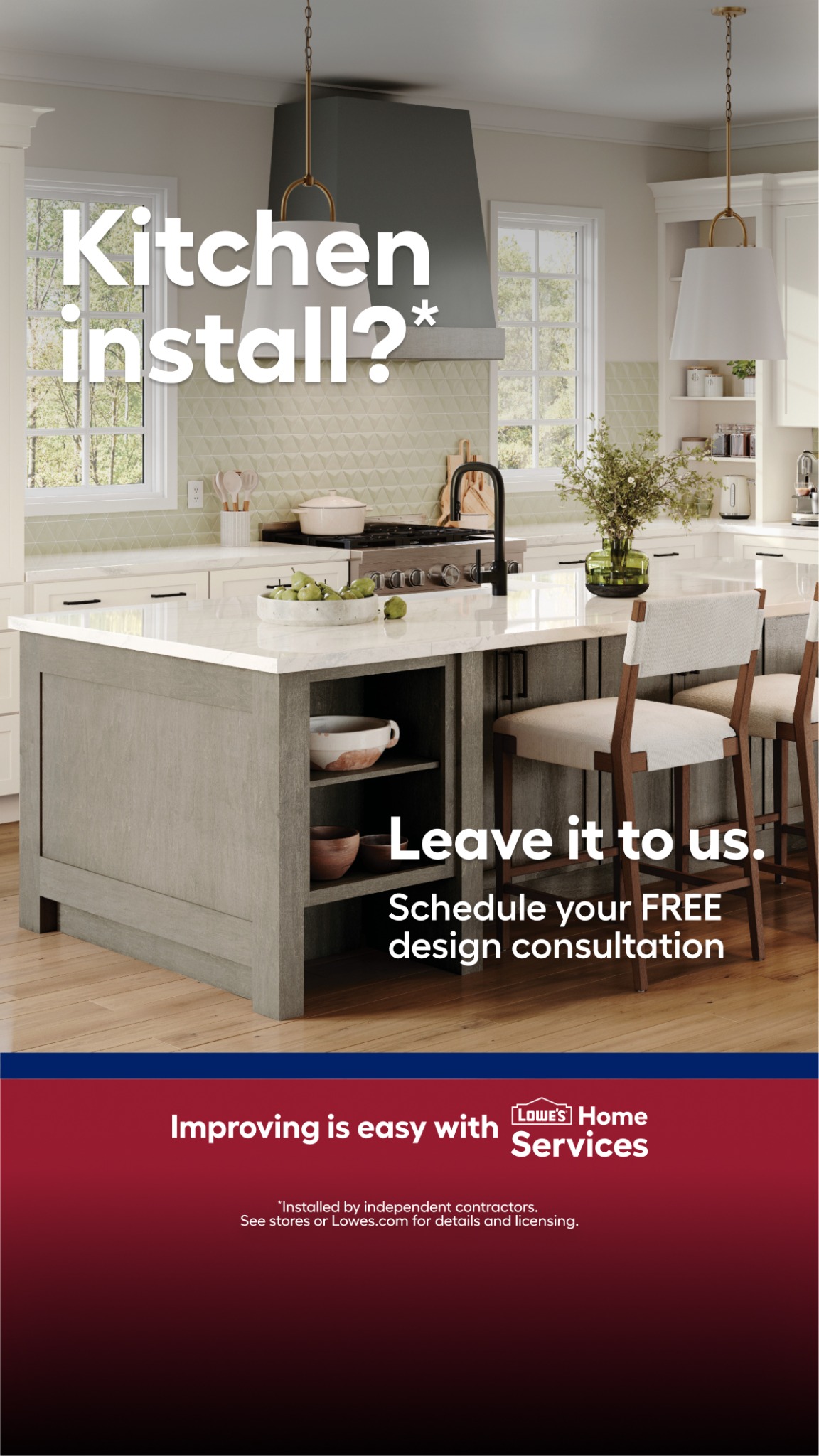 Lowe's Home Improvement Facebook ad