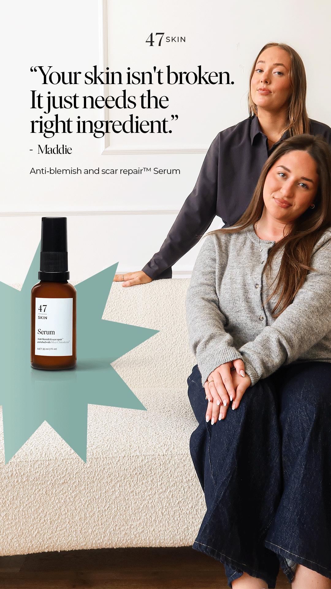 47Skin Facebook ad