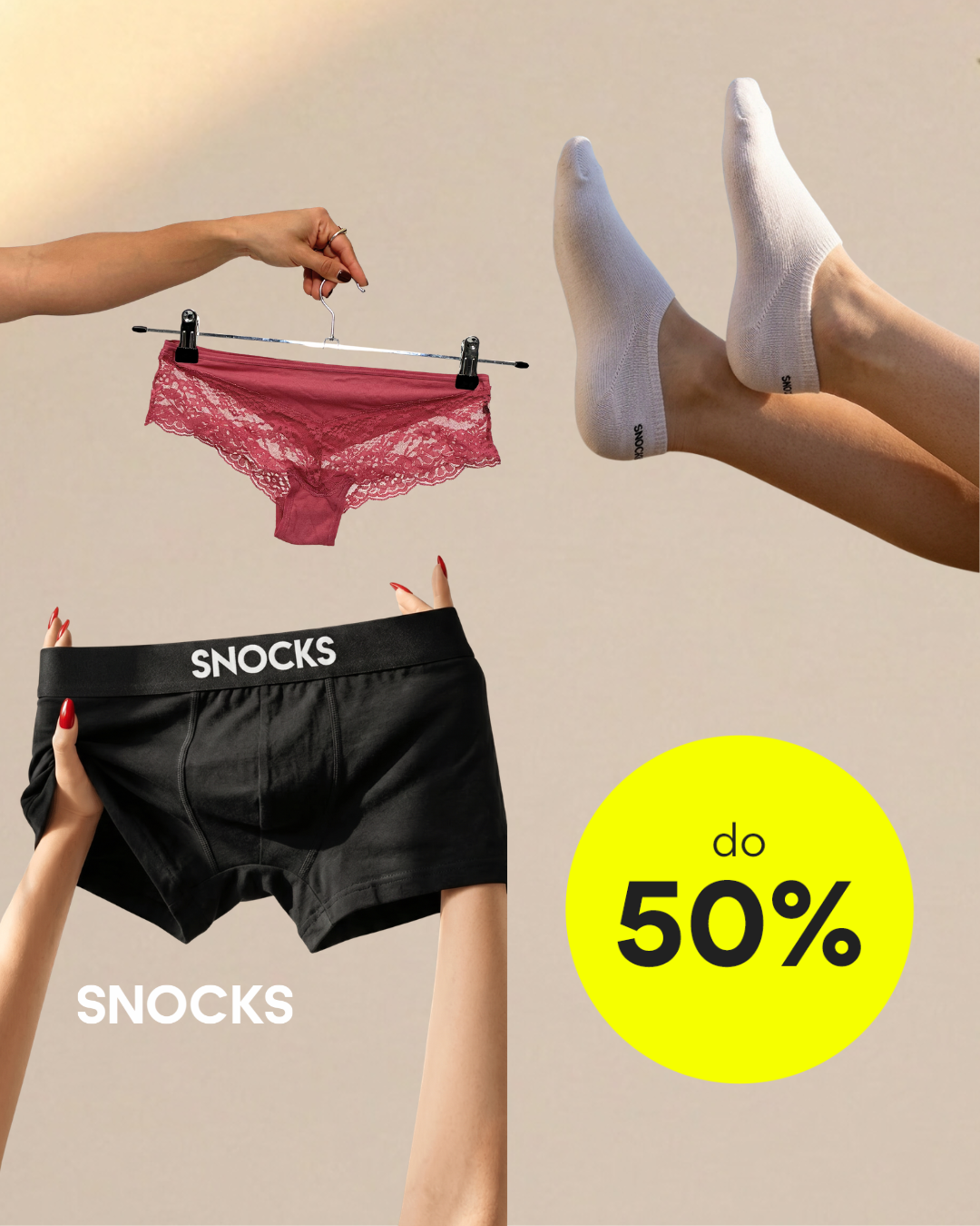 Snocks Facebook ad