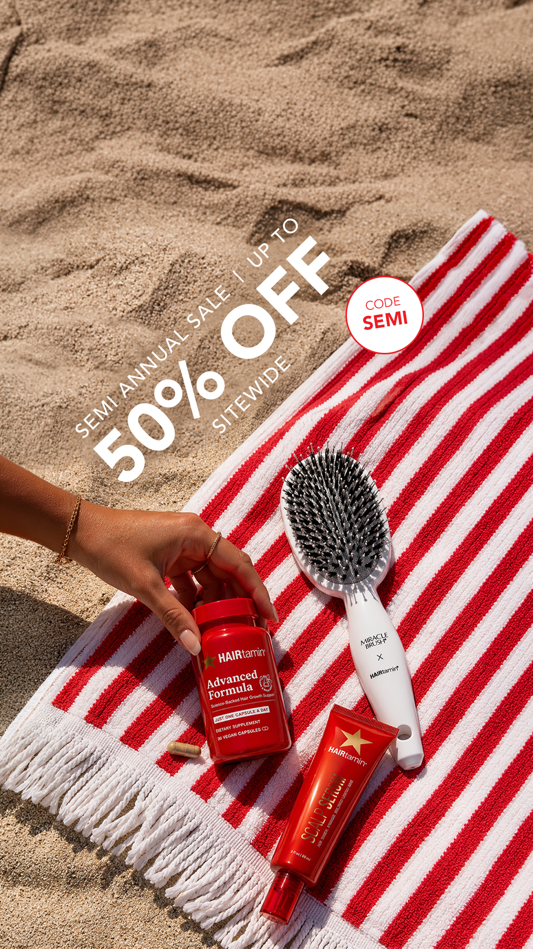 HAIRtamin Facebook ad