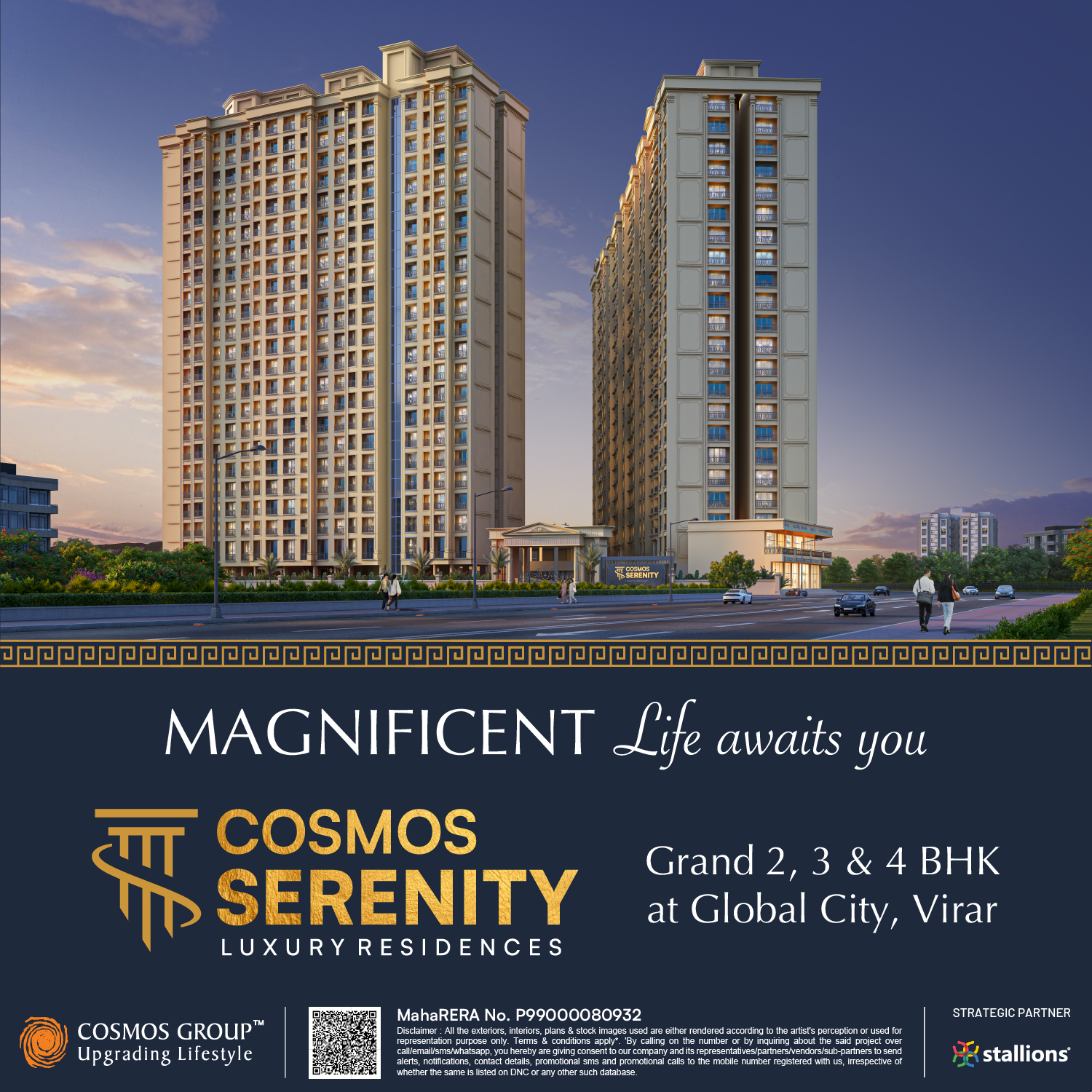 Cosmos Serenity Facebook ad: Luxurious Residences - New Project Launch - Cosmos…