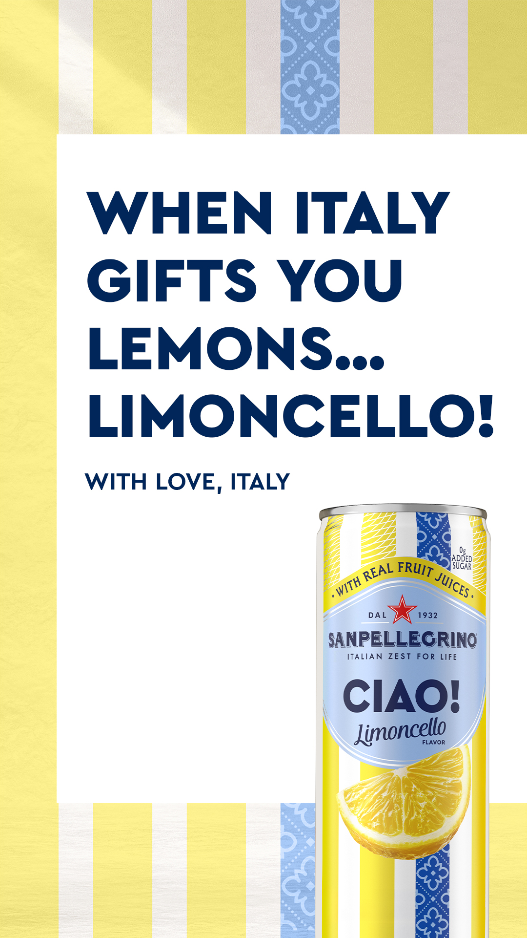 Sanpellegrino Facebook ad from Mar 16, 2026