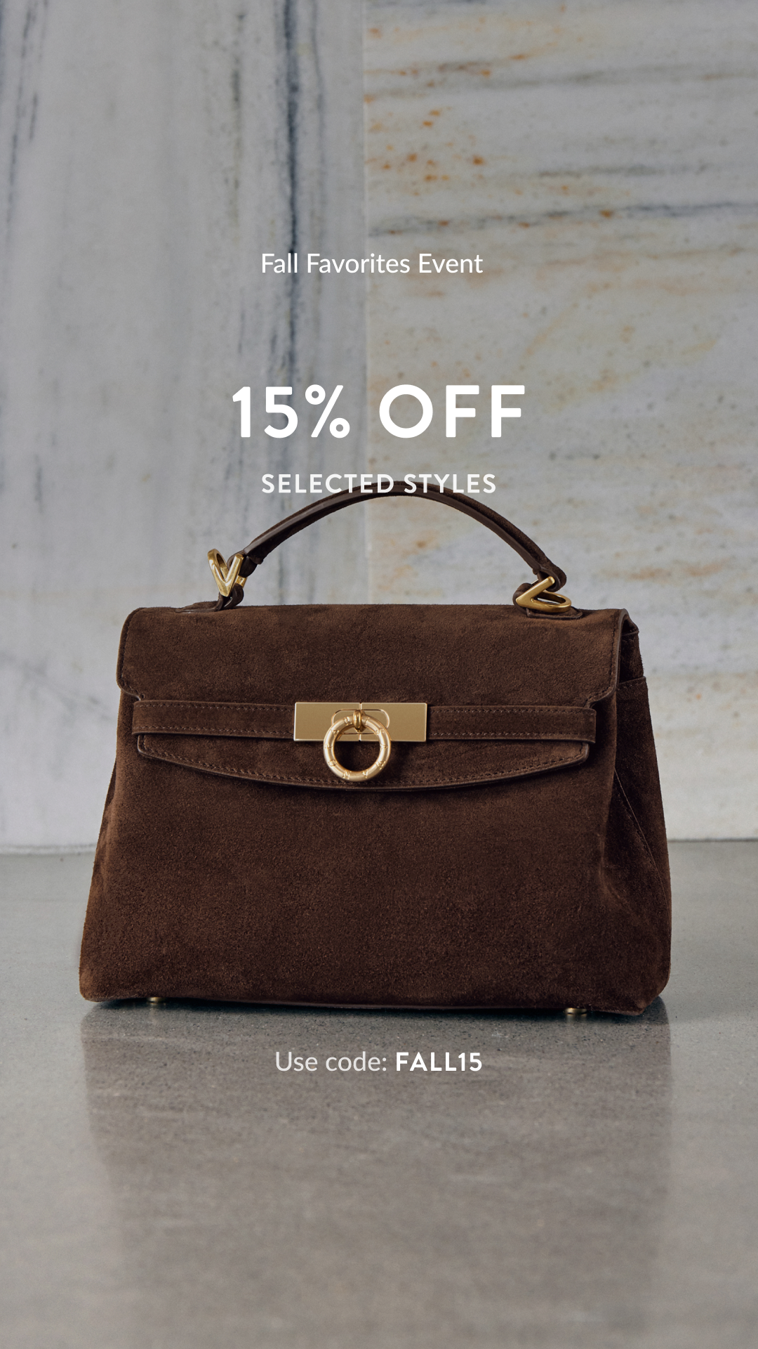 PARISA WANG Facebook ad: 15% Off Fall Favorites