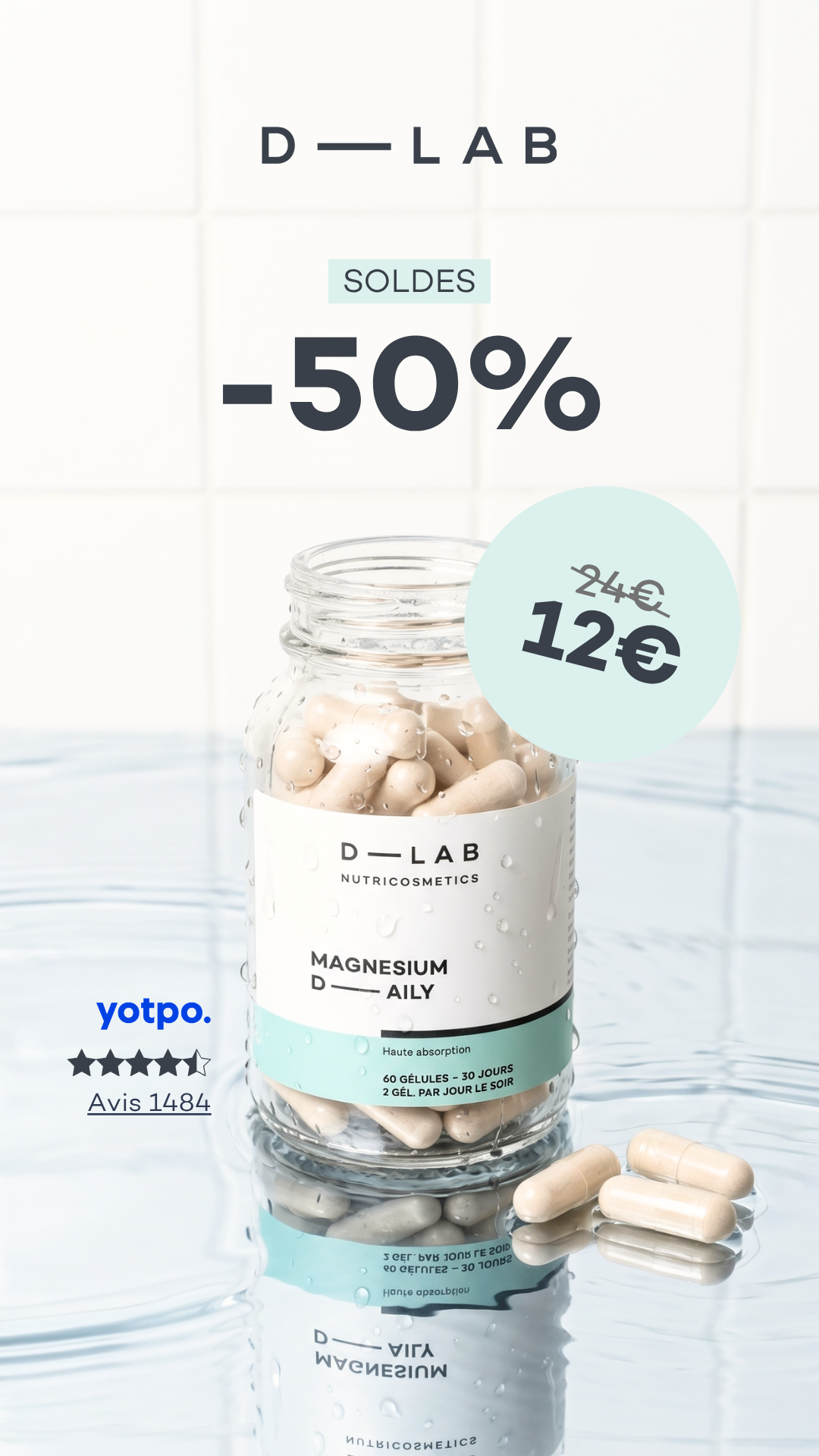 D-LAB NUTRICOSMETICS Facebook ad