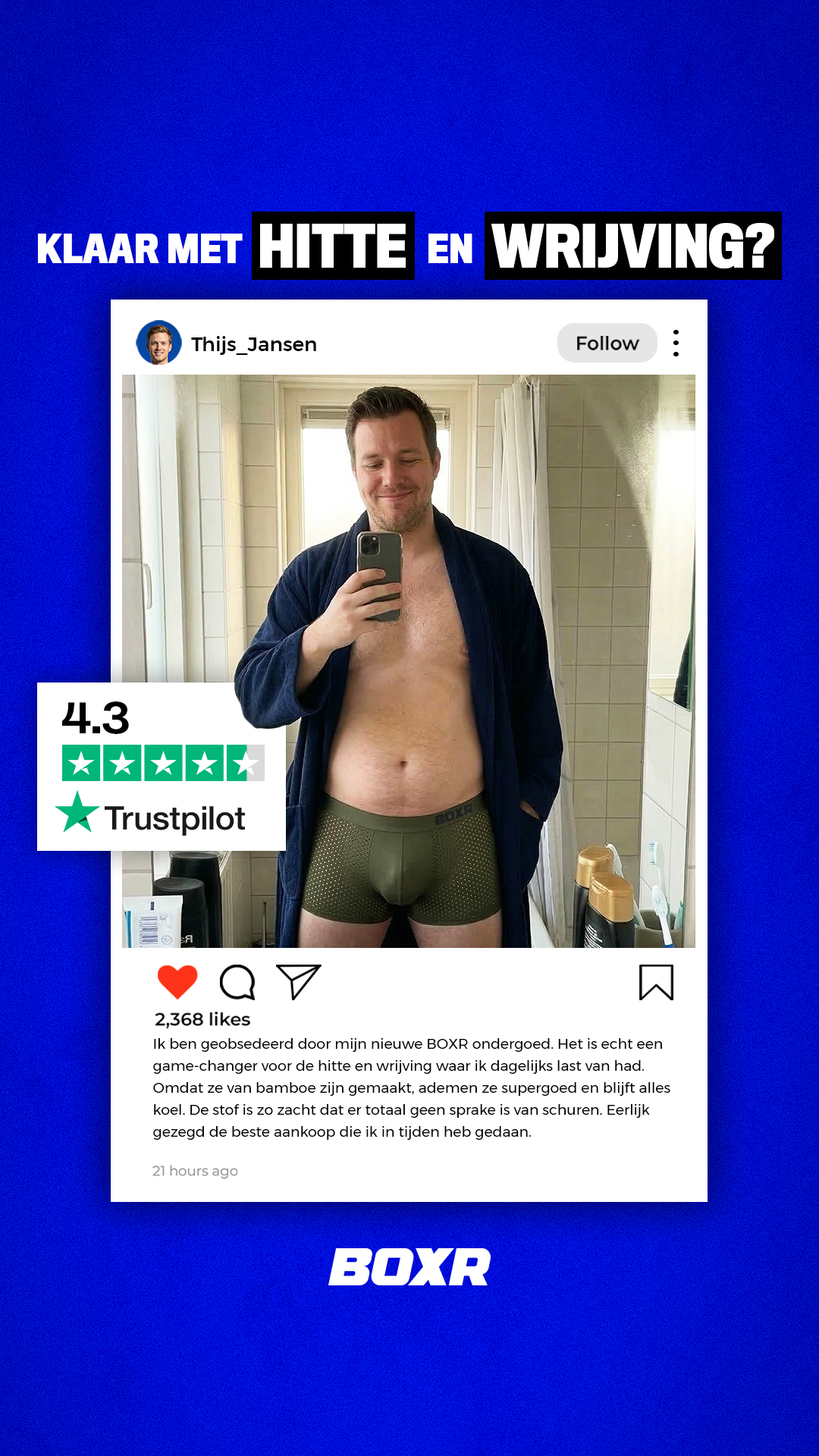 BOXR Underwear Facebook ad