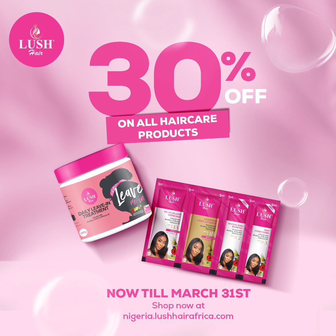 LUSH HAIR CARE  Facebook ad