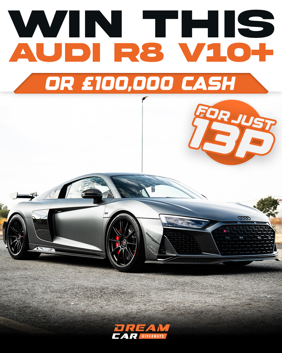 Dream Car Giveaways Facebook ad