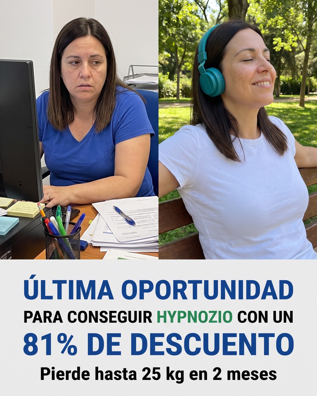 Hypnozio: power of hypnotherapy Facebook ad