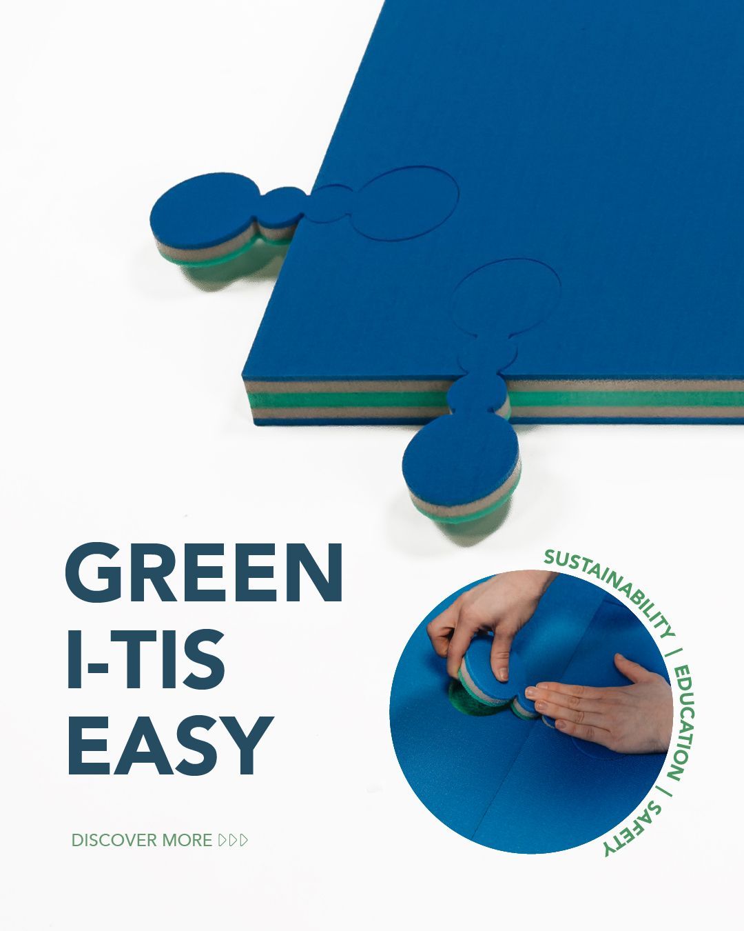 ProGame Tatami by Trocellen Facebook ad: Green I-TIS Easy: Work out without leaving a…