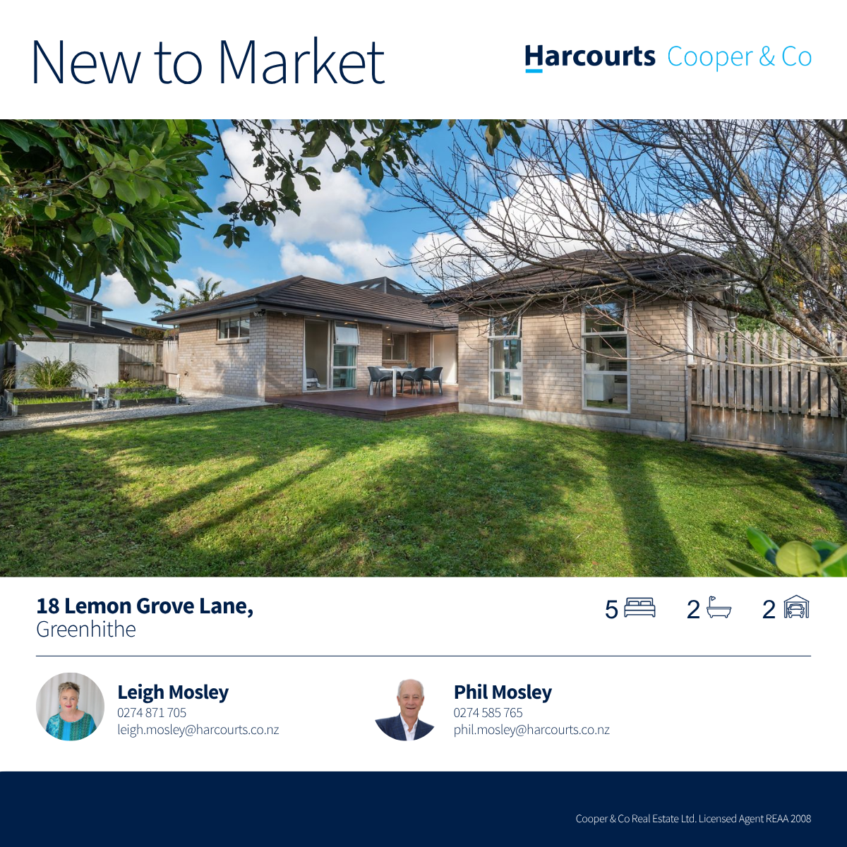 Harcourts Cooper & Co Real Estate Facebook ad