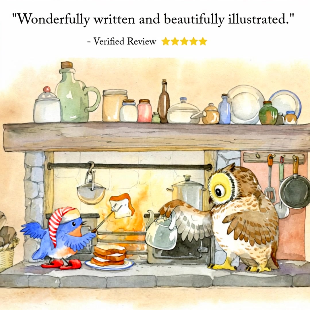 The Storied Forest Facebook ad: Get Cozy with Night Owl and Early Bird - A New Children's…