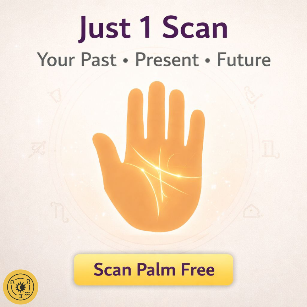 KundliChat - Free Astrology Chat Facebook ad: Unlock Palm Readings