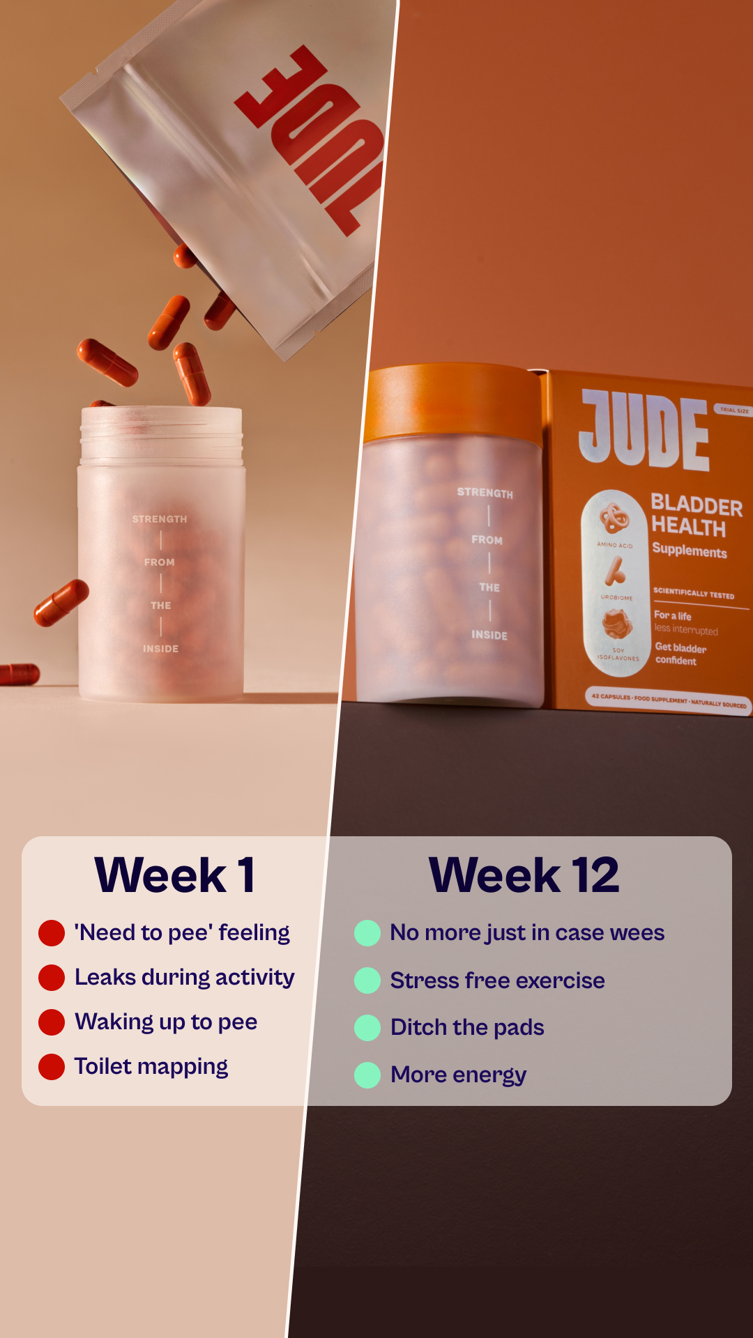 Jude Facebook ad: Special offer for first time customers