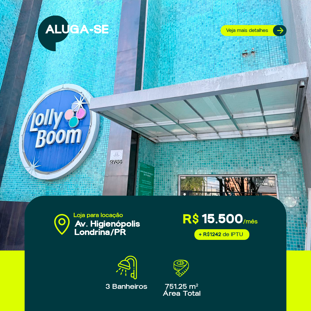 Perfeito Empreendimentos Imobiliários Facebook ad: Locação comercial com ótima localização para seu negócio…