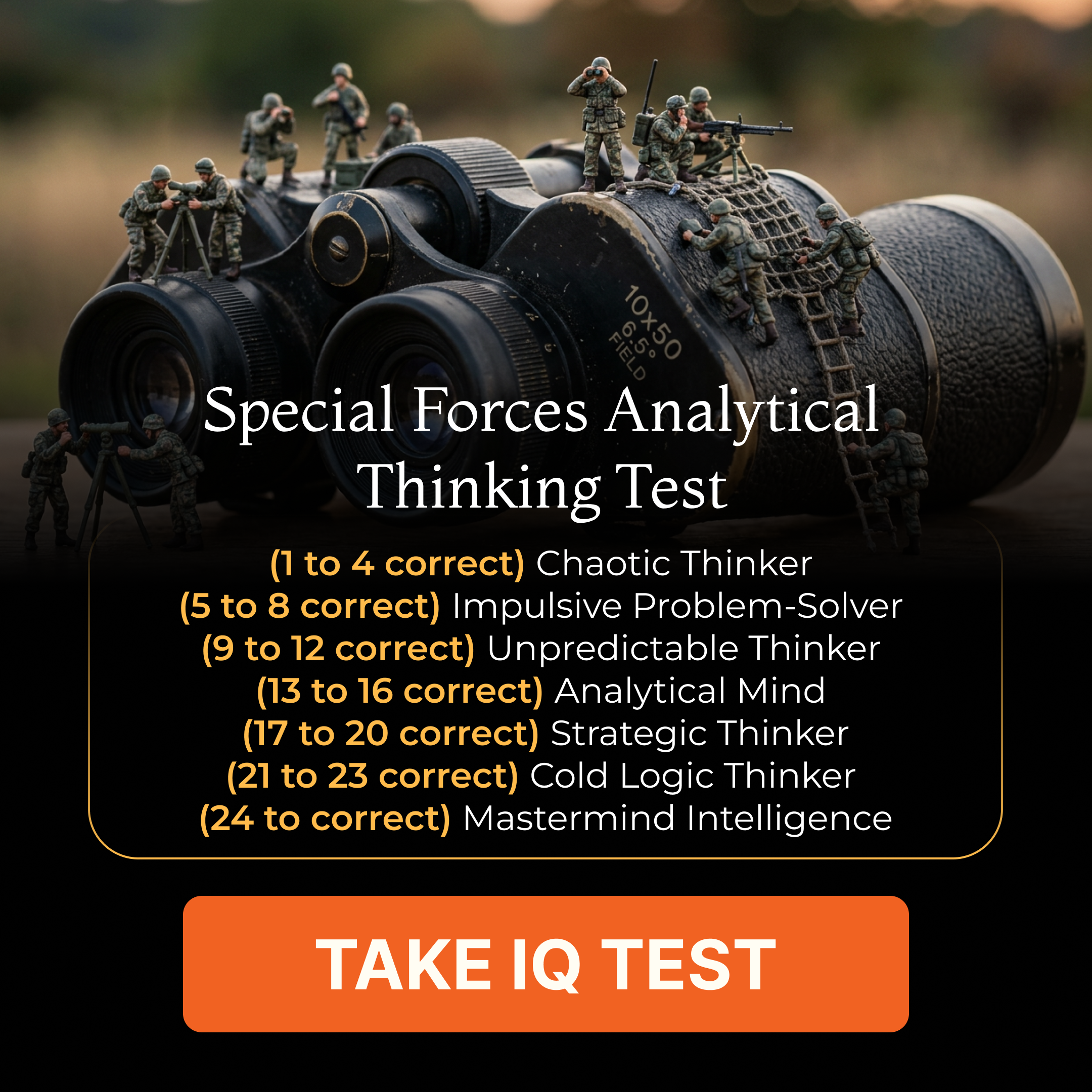 My IQ Facebook ad